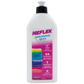 Madel Neflek Płynny środek do usuwania plam na białe i kolorowe pranie 500 ml Madel Neflek Płynny środek do usuwania plam na białe i kolorowe pranie 500 ml