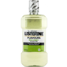 Listerine Flavours Mild & Minty ústní voda 500 ml