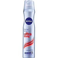 Nivea Haarspray Ultra Strong, lak do włosów, 250 ml