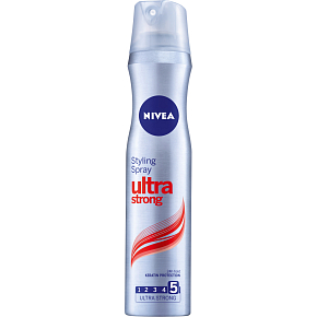Nivea Haarspray Ultra Strong, lak do włosów, 250 ml