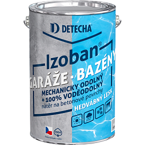 Detecha Izoban farba do betonu, RAL 9004 czarna, 5 kg