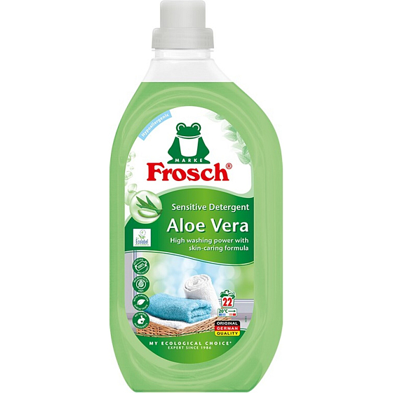 Frosch Sensitive Aloe Vera ekologiczny żel do prania dla niemowląt, 22 prań, 1,5 l