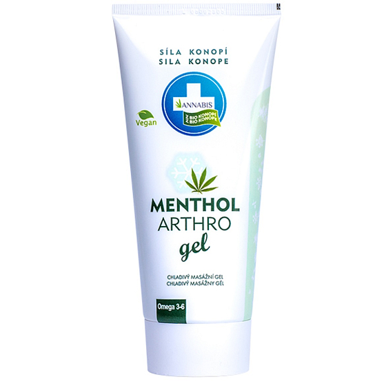 Annabis Menthol Arthro chłodzący żel konopny do masażu 200 ml
