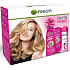 Garnier Fructis Densify posilující šampon na vlasy 250 ml + balzám na vlasy 200 ml + Invisible deodorant sprej 150 ml, kosmetická sada pro ženy
