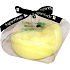 Fragrant Jasmine Glicerynowe mydło masażne z gąbką wypełnioną zapachem Jaśminu w kolorze żółtobiałym 200 g