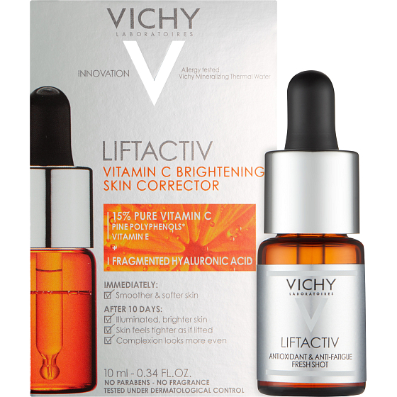 Vichy Liftactiv Supreme antioxidační intenzivní kúra proti všem typům vrásek, i pro citlivou pokožku 10 ml