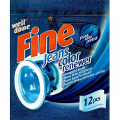 Well Done Fine Jeans Color Renewer chusteczki do odnawiania odzieży dżinsowej 12 sztuk