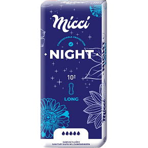Micci Classic Night wkładki higieniczne, 10 sztuk