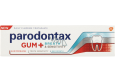 Parodontax Dziąsła + Oddech & Wrażliwość pasta do zębów z fluorem, 75 ml