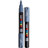 Posca Uniwersalny akrylowy pisak 0,7 - 1 mm Szary łupkowy PC-1M