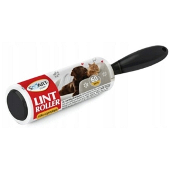 Smart Clean Lint Roller Pets lepící wałek do ubrań 60 arkuszy 1 sztuka