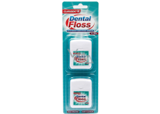 Claradent Dental Floss woskowana nić dentystyczna 2 x 50 m