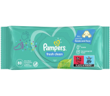 Pampers Fresh Clean Wilgotne Chusteczki dla dzieci 80 sztuk