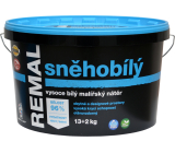 REMAL Śnieżnobiały wysoka biała farba na ścianę, 13+2 kg