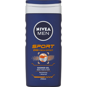 Nivea Men Sport żel pod prysznic, 250 ml Nivea Men Sport żel pod prysznic, 250 ml