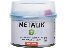 Polykar Metalik dvousložkový tmel na kov a karoserie, 500 g