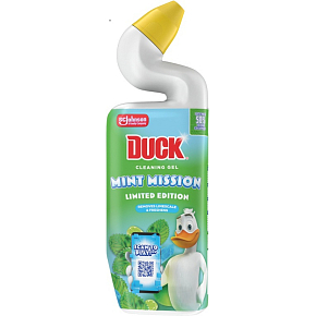 Duck Mint Mission WC żel do toalety, 750 ml