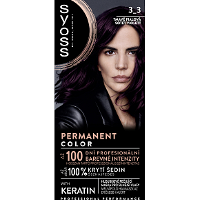 Syoss farba do włosów, 3-3 ciemny fioletowy Syoss farba do włosów, 3-3 ciemny fioletowy