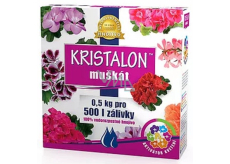 Agro Kristalon Muškát vodorozpustné hnojivo 0,5 kg pro 500 l zálivky