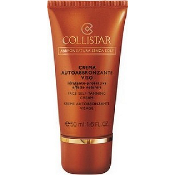 Collistar Face Self-Tanning Cream samoopalovací krém na obličej 50 ml