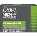 Dove Men + Care Extra Fresh toaletní mýdlo pro muže 90 g