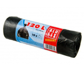 Alufix Economy Pytle na odpad černé, 17µ, 120 litrů, 70 x 100 cm, 10 kusů