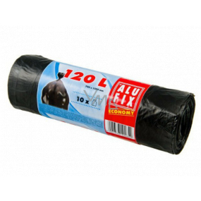 Alufix Economy Pytle na odpad černé, 17µ, 120 litrů, 70 x 100 cm, 10 kusů Alufix Economy Pytle na odpad černé, 17µ, 120 litrů, 70 x 100 cm, 10 kusů