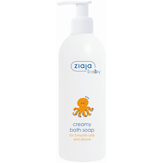 Ziaja Ziajka Baby hypoalergiczne mydło kremowe z pompką 300 ml