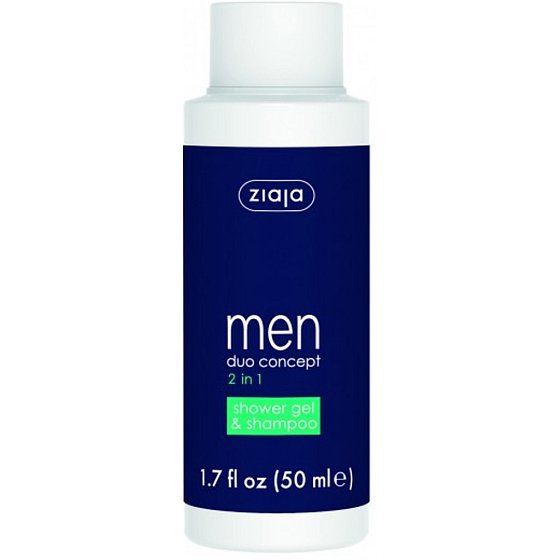 Ziaja Men 2v1 sprchový gel a šampon cestovní balení 50 ml