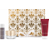 Juvena Moisture Cream Rich celodenní krém 50 ml + Pampering & Smoothing Handcream krém na ruce 100 ml + Cleansing Lifting Peeling Powder peeling 20 g, kosmetická sada