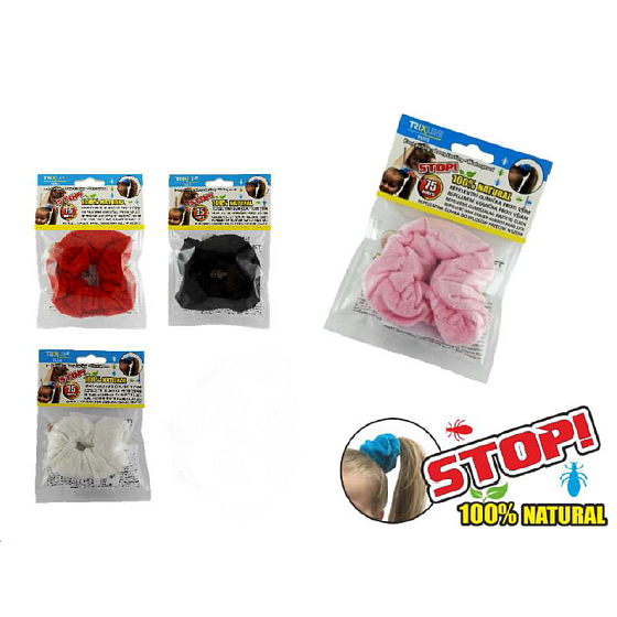 Trixline Repelentní gumička proti vším vydrží až 75 dní 20 x 110 x 160 mm různé barvy - náhodný výběr 1 kus