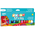 Apli Color Sticks farby temperowe suche mieszanka kolorów 12 x 10 g, zestaw