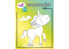 Ditipo Łączenie Kropki Malowanki 1 - 20 16 stron A4 215 x 275 mm wiek 5 - 7