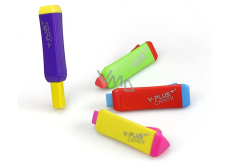 Y-Plus+ Candy trojhranná vysouvací pryž 76 x 23,5 x 22 mm 1 kus různé barvy