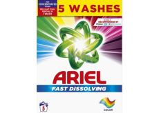 Ariel Fast Dissolving Color proszek do prania kolorowych 5 dawek 275 g