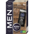 Nivea Men Deep Active Creme krém 75 ml + Active Clean sprchový gel 250 ml, kosmetická sada pro muže
