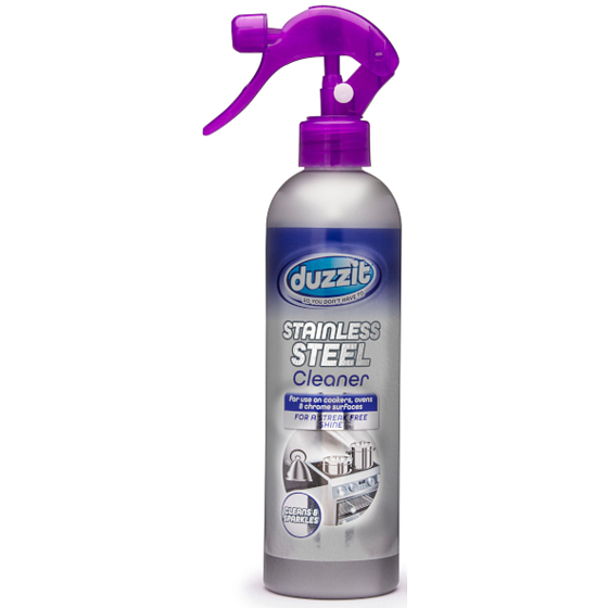 Duzzit Stainless Steel Cleaner čistič nerezových ploch sprej 400 ml