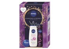 Nivea Pearl & Beauty Black dezodorant w sprayu 150 ml + Nivea Diamond żel pod prysznic 250 ml + Nivea krem 30 ml, zestaw kosmetyczny dla kobiet