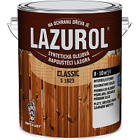 Lazurol Classic S1023 tenkovarstwowa lazura do drewna z olejami, 0022 palisander, 2,5 l