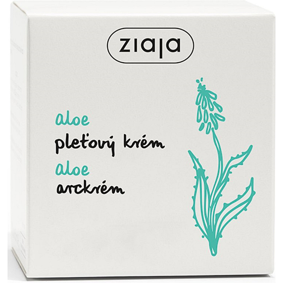 Ziaja Aloe Vera krem nawilżający do suchej i normalnej cery 50 ml