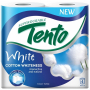 Tento Cotton Whiteness toaletní papír bílý 2 vrstvý 156 útržků 4 kusy