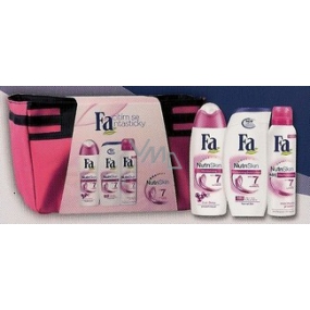 Fa NutriSkin Acai Berry sprchový gel 250 ml + deodorant sprej 150 ml + tělové méko, kosmetická sada Fa NutriSkin Acai Berry sprchový gel 250 ml + deodorant sprej 150 ml + tělové méko, kosmetická sada