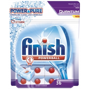 Finish Quantum Power & Pure tablety do myčky 36 kusů