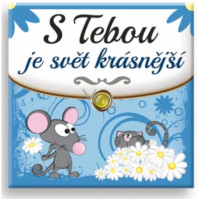 Nekupto Miniknížka s citáty S Tebou je svět krásnější