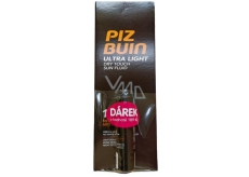 Piz Buin Ultra Light SPF15 ultra lekki nawilżający fluid do opalania 150 ml + SPF30 balsam do ust 4,9 g, duopack
