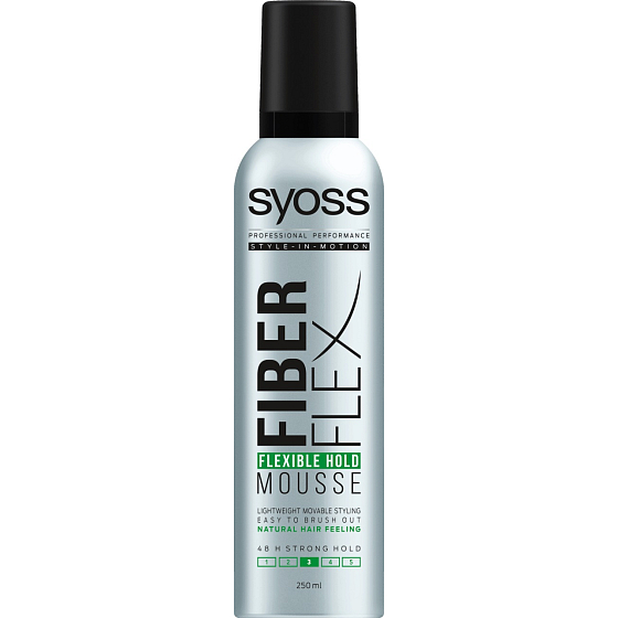 Syoss Fiberflex Hold silná fixace pěnové tužidlo 250 ml