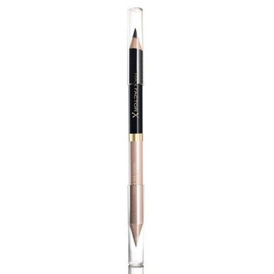 Max Factor Eyefinity Smoky Oboustranná tužka na oči Black Onyx + Diamond Glitz