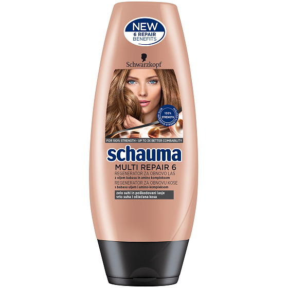 Schauma Multi Repair 6 obnovující balzám pro velmi suché a poškozené vlasy 200 ml