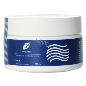 Aromatica Bebutter Bio Kokos šlehané bambucké máslo pro regeneraci těla 200 ml