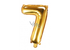 Balon foliowy numer 7, 35 cm